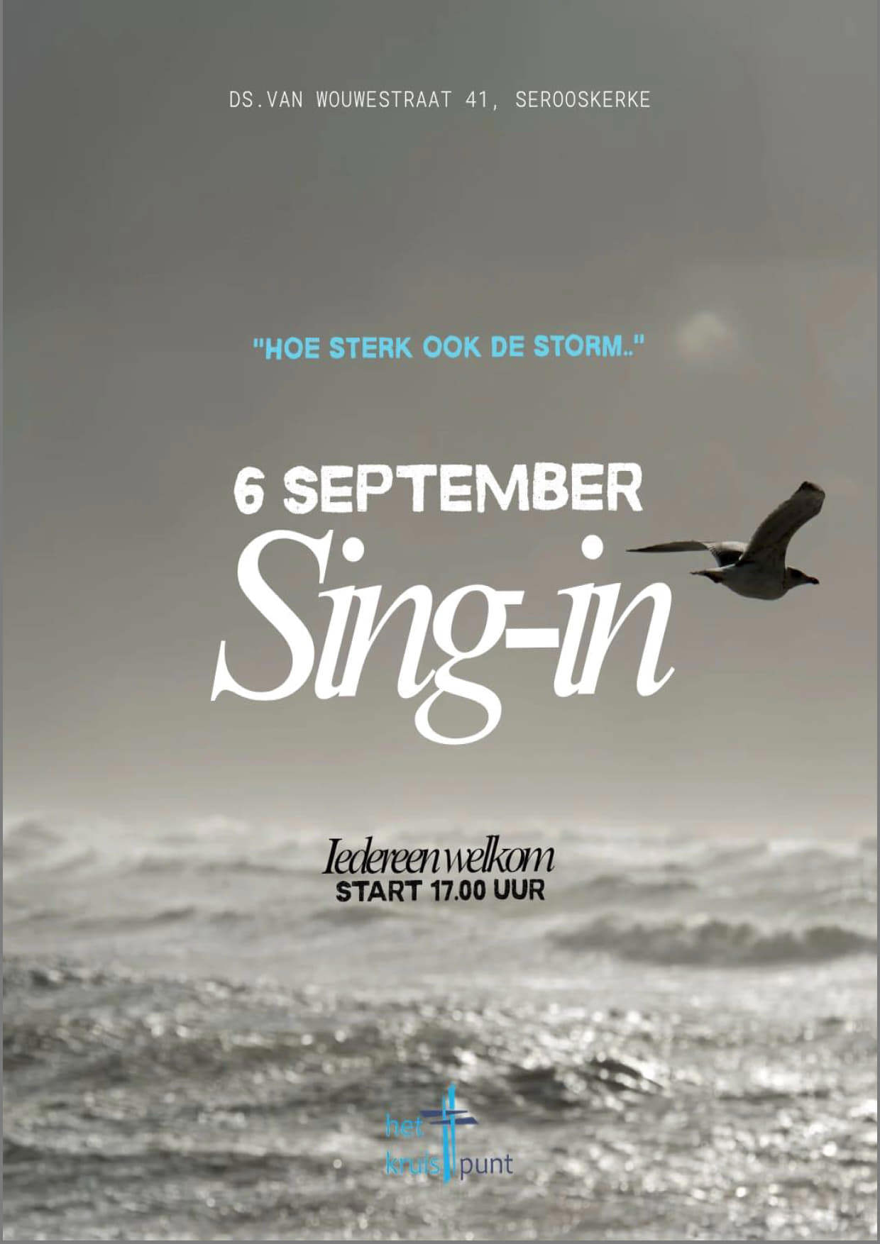 Flyer Sing In september 26_1